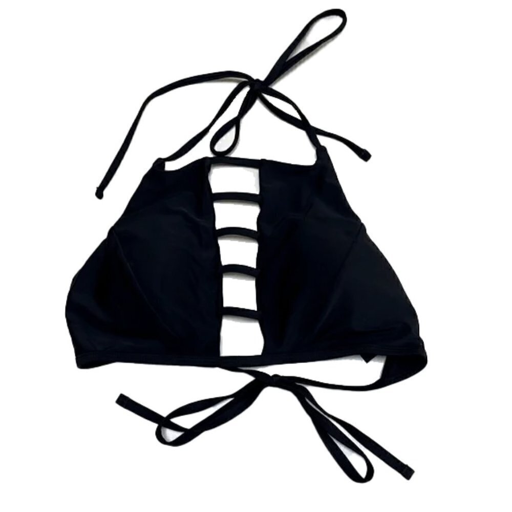 ❤️ 🆕 YAS Black Bikini Top Size M